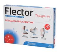 FLECTOR TISSUGEL EP 1 % Pansement(S) 10 pc(s)
