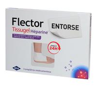 Flector Tissugel Héparine Pansement(S) 3 pc(s)