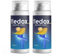 Fledox Lot de 2 crèmes 200 ml (2 x 100 ml)
