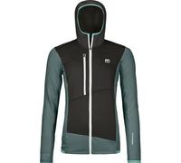 FLEECE GRID HOODY W - C: dark arctic grey_ T: M