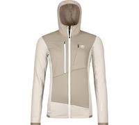 FLEECE GRID HOODY W C: white chalk S: S