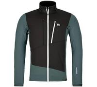 Sweat-shirt homme Ortovox Fleece Grid Jacket M Taille: XL / Couleur: bleu / gris