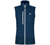 FLEECE GRID VEST W - C: deep ocean_ T: XL