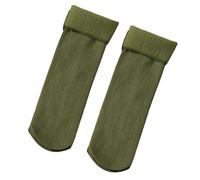 Fleececozy - Ultra Soft Velvet Slim Thermal Socks, Luviess Fleece Cozy Socks for Women Men, Seniors (Green)