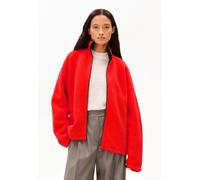 FLEECEVESTE | 100% coton biologique - rouge (XS)