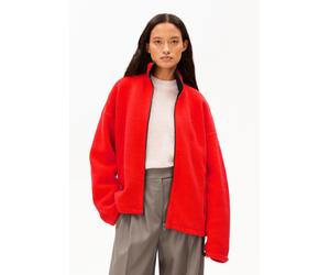 FLEECEVESTE | 100% coton biologique - rouge (XS)