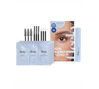 Fleeky Kit de lifting des sourcils avec colle coiffante et soin à la kératine, kit DIY Brow Lift pour sourcils volumineux et définis, doux et facile, dure jusqu'à 4 à 6 semaines, fabriqué en UE
