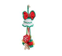 Fleep Interlacé De Célébration Suspendu Les Garnitures Garnidons À L'hiver Addons D'arbres Orientés L'hiver Addons Minces Accessoires Pont Noël