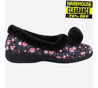Fleet & Foster - Chaussons femme Chardonneret Élégant - Confort cosy à enfiler - Bleu