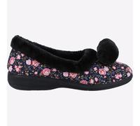 Fleet & Foster Chardonneret Élégant Femmes Cozy Confort à Enfiler Chaussons Bleu