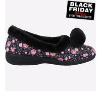 Fleet & Foster Chardonneret Élégant Femmes Cozy Confort à Enfiler Chaussons Bleu