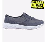 Fleet & Foster Cora Femmes Mémoire Foamfashion Baskets Créateur Gris