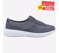 Fleet & Foster Cora Femmes Mémoire Foamfashion Baskets Créateur Gris