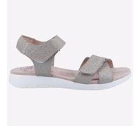 Fleet & Foster Doré Femmes Mémoire Mousse Robe Cuir Sandales Mode