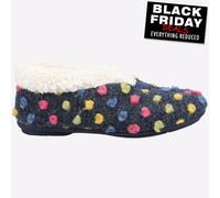 Fleet & Foster Femmes Décontracté Confort Symphorine à Enfiler Pantoufles Marine