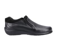 Fleet & Foster Chaussures femme Gladys Smart Casual Mode Noire