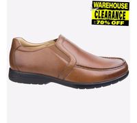 Fleet & Foster Gordon Hommes Cuir Habillé Mode Smart Chaussures Créateur Fauve