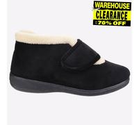 Fleet & Foster Chausson Levitt Femmes Mode Décontracté Velour Mémoire Mousse