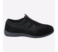 Fleet & Foster Chaussures Mombassa femme – Été décontractées, mousse mémoire – Noir