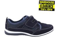 Fleet & Foster Baskets Pamela Femme Décontractées Mousse mémoire Confort Marine