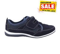 Fleet & Foster Pamela Femmes Décontracté Memeory Mousse Confort Baskets Marine
