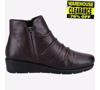 Fleet & Foster Plockton Femmes Mémoire Mousse Décontracté Mode Zip Bottines