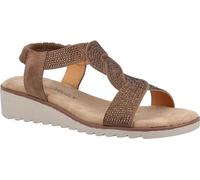 Fleet & Foster - Sandales pour femmes "Hyacinth", cuir FS10434 (37 EU) (Brown)