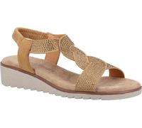 Fleet & Foster - Sandales pour femmes "Hyacinth", cuir FS10434 (40 EU) (Light brown)