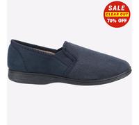 Fleet & Foster Tim Hommes Vêtement de Loisirs Casual Mémoire Mousse Bleu Marine