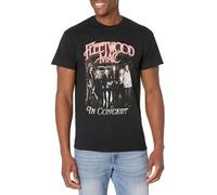 Fleetwood Mac Official Fleetwod Mac in Concert Black T-Shirt(Small)