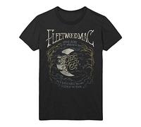 Fleetwood Mac Official Sisters of The Moon New Black T-Shirt Black(Medium)