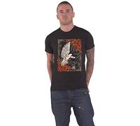 Fleetwood Mac T Shirt Dove Band Logo Nouveau Officiel Unisex Noir Size M