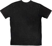 Fleetwood Mac - T-shirt homme/femme unie, logo, lavage de pierre RO14494 (M) (Noir)