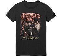Fleetwood Mac - T-Shirt # S Unisex Black # in Concert [Import]
