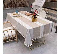 Flei DéCoration Nappe 50x50cm, Nappe Toile, Contre la poussière Facile à Nettoyer Résistance à la Chaleur Résistant à l'huile, pour Maison,Mariage Cérémonie - Brown