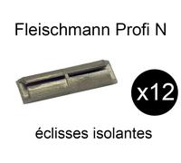 Fleischmann Éclisse 9403 avec isolation 12 pièces