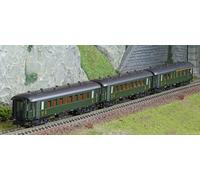 3 voitures, 1/2CL ABmyf, 2CL Bmyf x 2 , SNCF, Ep. III - FLEISCHMANN 6260067 - N