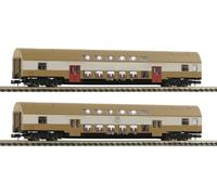 Fleischmann 6260075 Lot de 2 N : chariot à deux étages DBmue de la DR