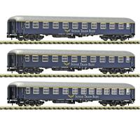 Fleischmann 6260078 N 3 pièces Set 1: Voiture de train rapide, Suisse Train Bleu 3 pièces