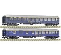 Fleischmann 6260083 N 2 pièces Set 2: Voiture de train rapide, Suisse Train Bleu 2 parties