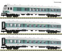 Fleischmann 6260090 N 3 pièces Set 1 : Voiture de transport local, DB AG Set en 3 parties