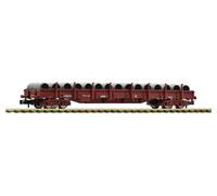 Fleischmann 6660019 Tank À Rungenwagen Type Res SNCF Avec Cargaison Pions Voie N