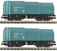 Fleischmann 6660037 Lot de 2 wagons-citernes télescopiques SBB