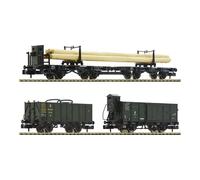 Fleischmann 6660061 Set Trois Wagons Marchandises Della K.Bay Échelle N 1/160