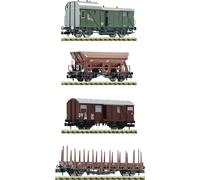 Fleischmann 6660119 N Lot de 4 wagons de marchandises de la DB