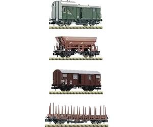 Fleischmann 6660119 N Lot de 4 wagons de marchandises de la DB