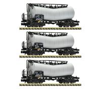 Fleischmann 6660170 Set De Wagons N À Bascule 3 Pièces Neuf Sous Blister