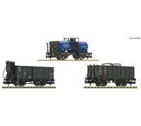 Fleischmann 809005 Set Trois Wagons Marchandises Della K.Bay Échelle N 1/160