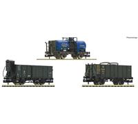 Fleischmann 809005 Set Trois Wagons Marchandises Della K.Bay Échelle N 1/160