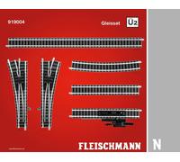 Fleischmann 919004 - Coffret de rails Ü2 - N (1:160)